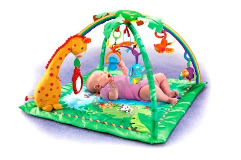 Игровой коврик + кресло fisher price