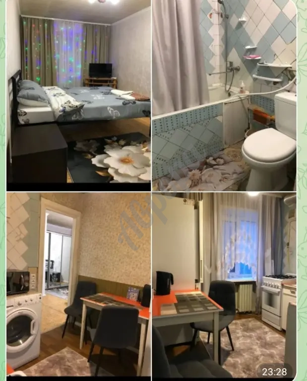 Сдается 1 к.кв. в центре г. Донецка с водой