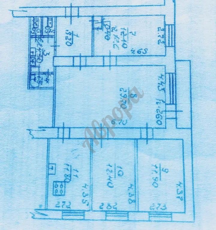 Продается 3-комнатная Квартира в Кировском районе, улица Коммунаров 54