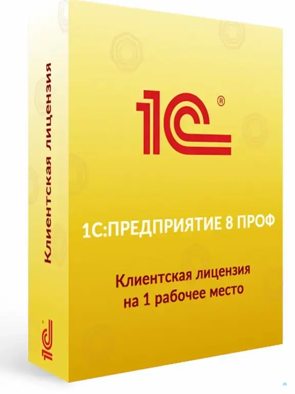 1С:Предприятие 8 ПРОФ. Клиентская лицензия на 1 рабочее место. Электронная поставка