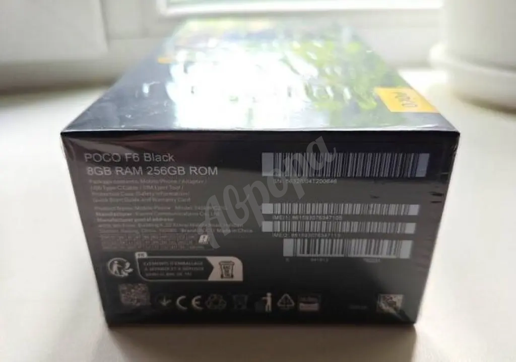 Смартфон Xiaomi Poco F6 8/256 ГБ Black