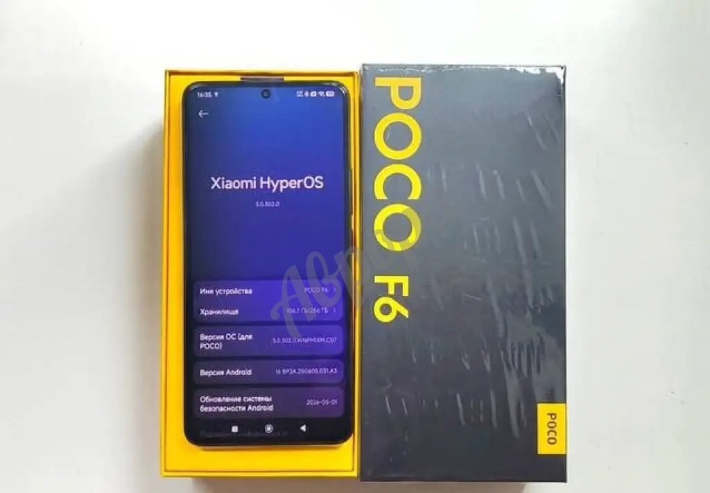Смартфон Xiaomi Poco F6 8/256 ГБ Black