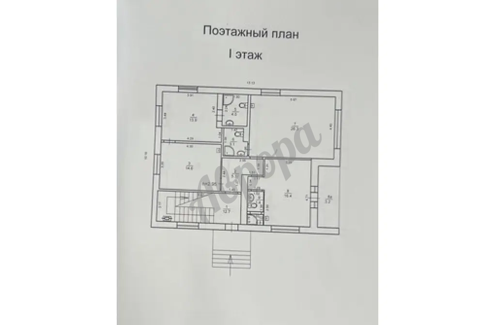 Продается дом + 4 номера в с. Уютное, массив Песчаный, 150м от моря.
