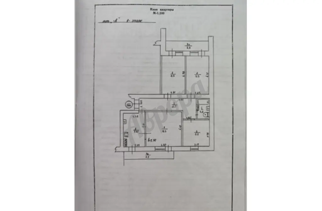 Продается 4-к квартира 78м² 9/9 этаж