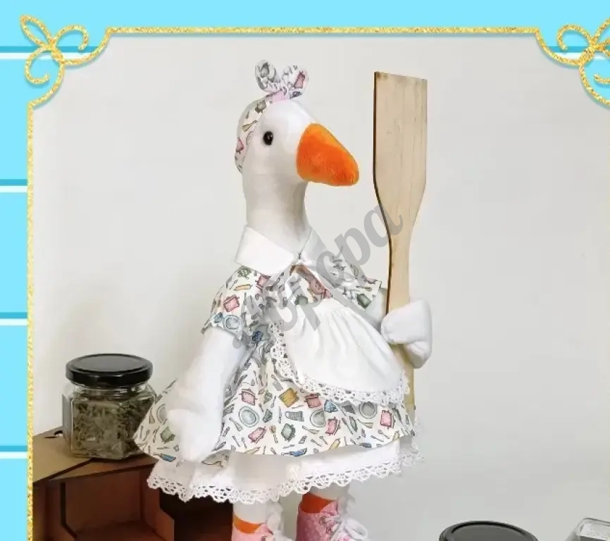 Мягкая игрушка Гусыня-хозяюшка